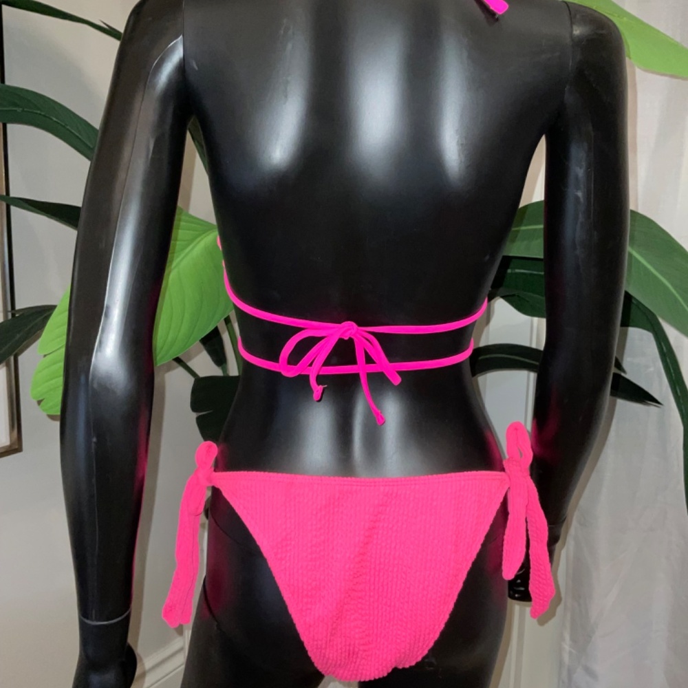 Hot Pink Bikini Loaded with Charms and Charming Bikinis Sapphire Charm! - Picture 4 of 4